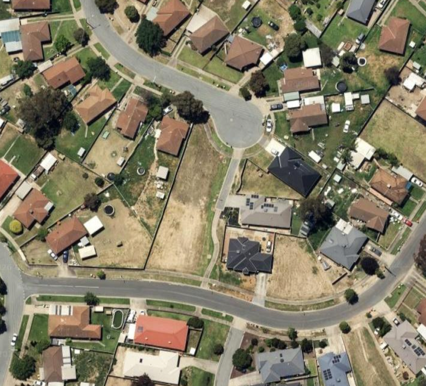 Example in Shepparton (cut through for people walking and cycling). 