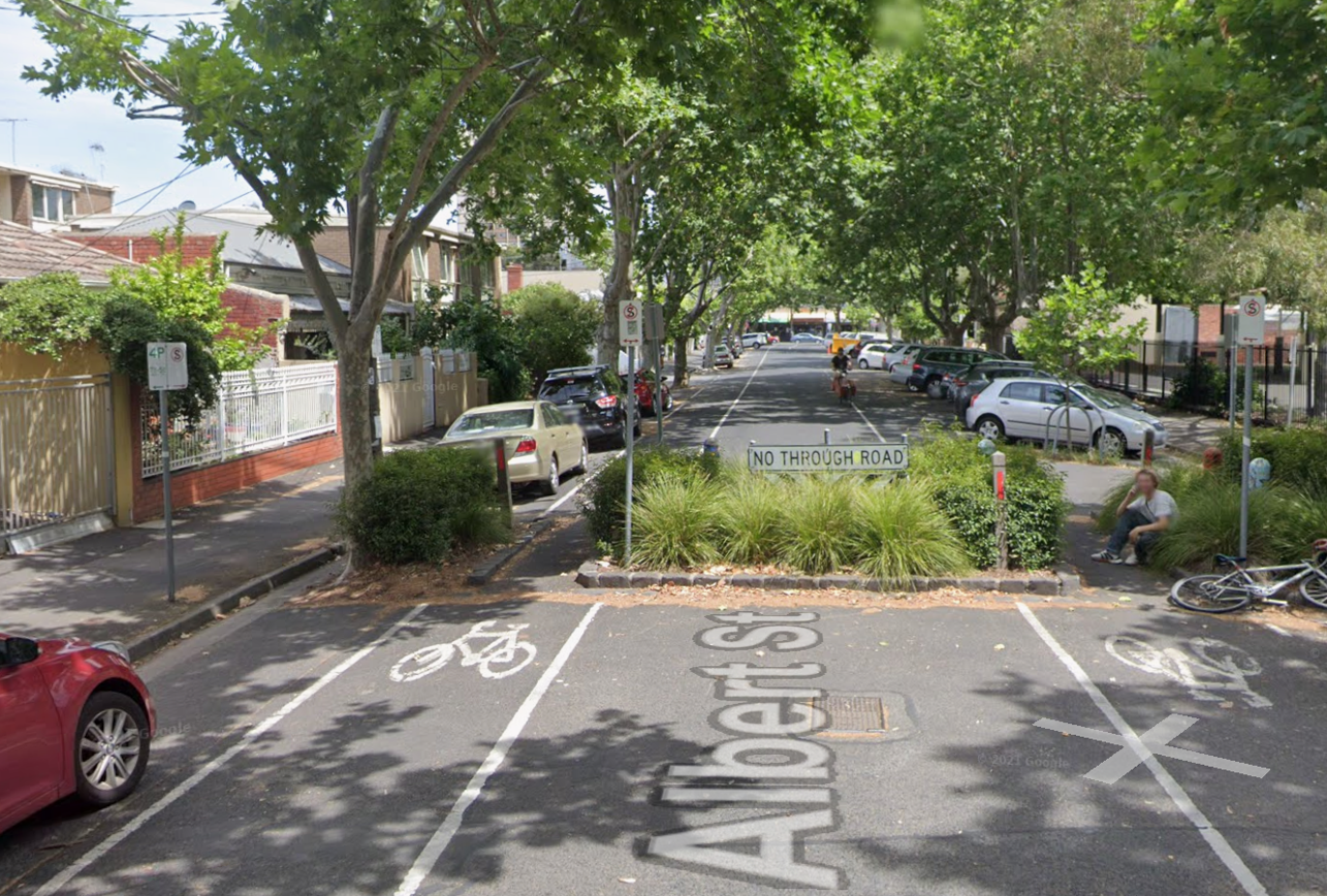 Example in Abbotsford (road closures with walking and cycling access retained).