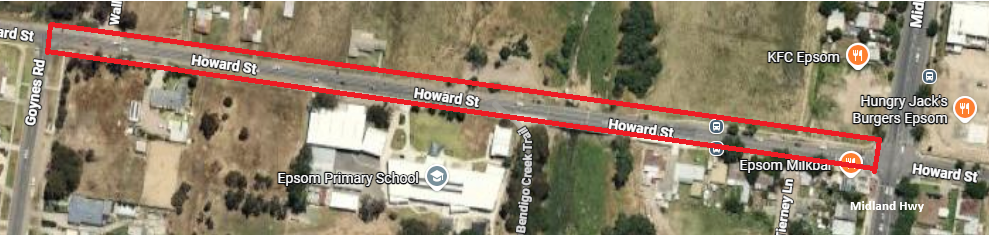 Map of proposed restrictions
